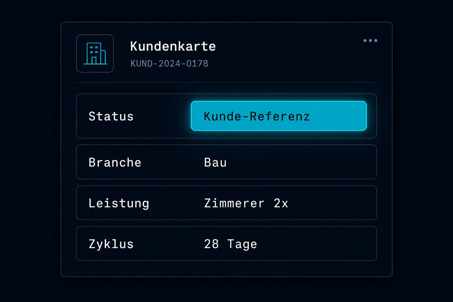 CRM Status auf Kunde-Referenz setzen